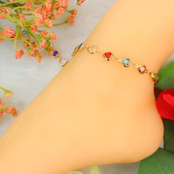 "New Beautiful Design Anklet for Women/Girls, Gift, A586 - Picture 9 of 10